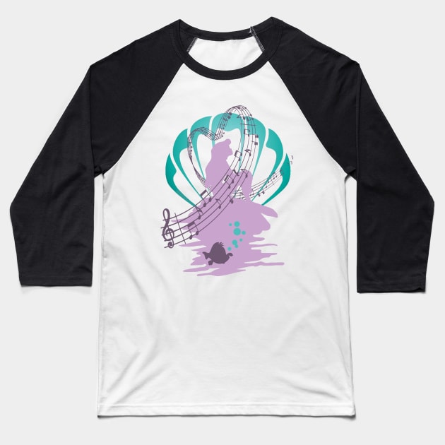 Part Of Your World Baseball T-Shirt by Vitalitee